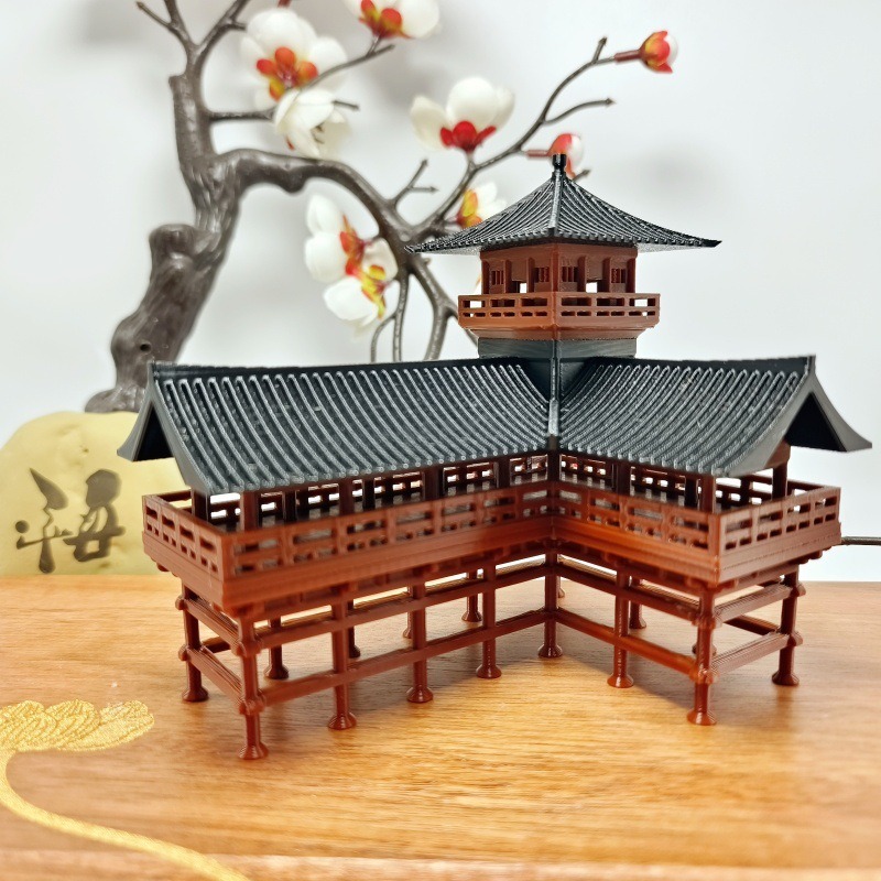 Bonsai Garden In Japan - 3D Baskı Zen Bahçesi Akvaryum Bonsai