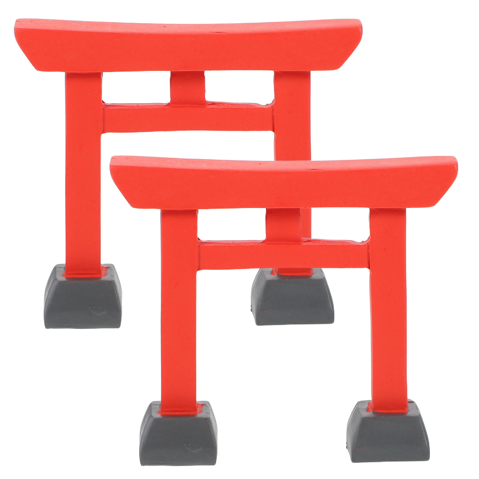 Japanese Garden Bonsai - 2 Adet Reçine Mini Japon Torii