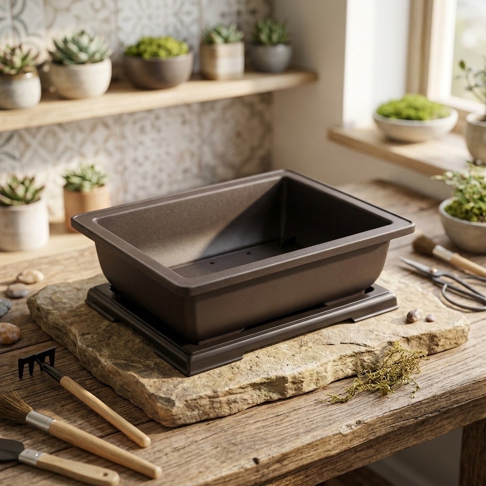 Saksı Saklama Tabağı Bonsai Fi - Bonsai Garden Backyard incelemesi ve fiyatı