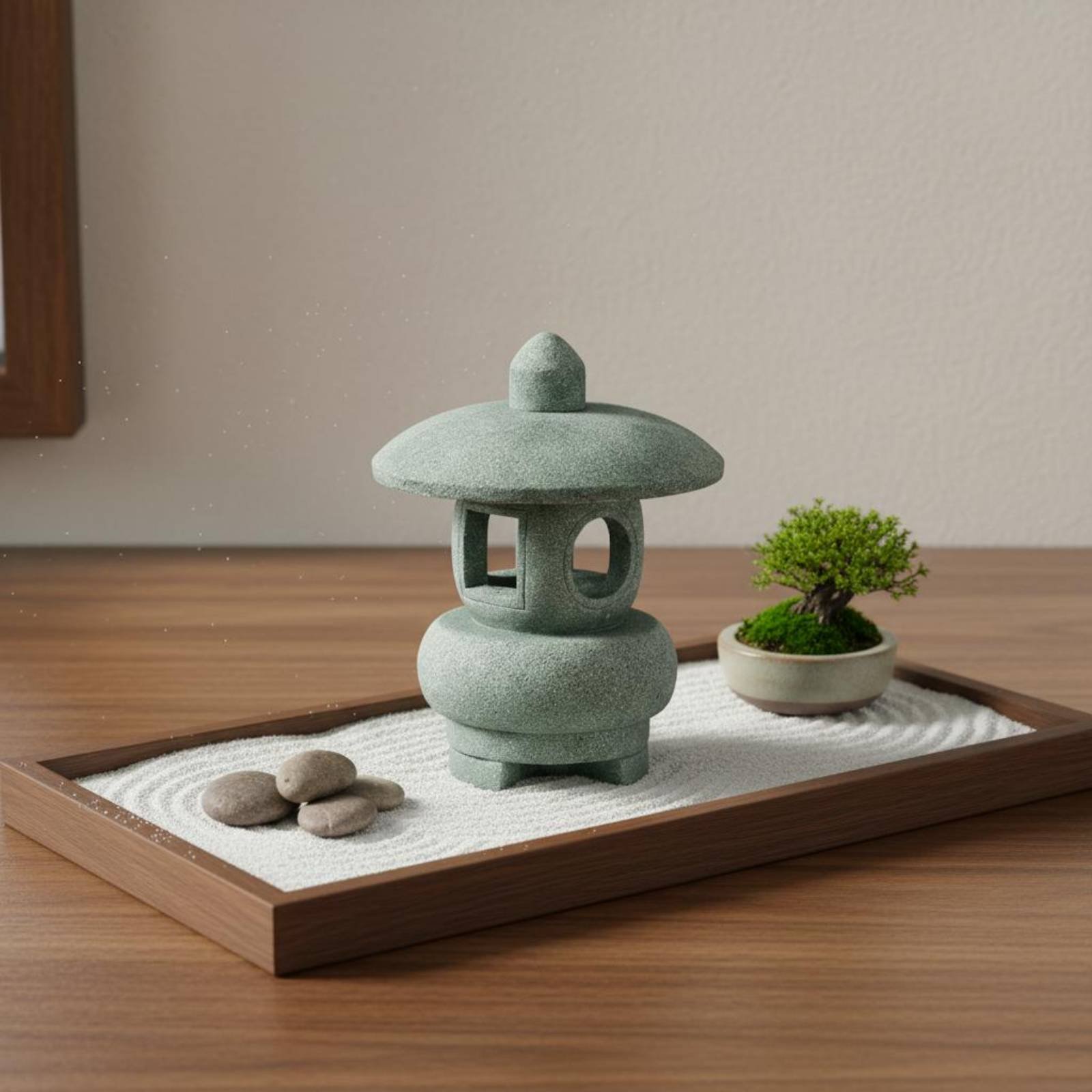 Minyatür Taş Fener Antik Görün - Japanese Garden Bonsai incelemesi ve fiyatı