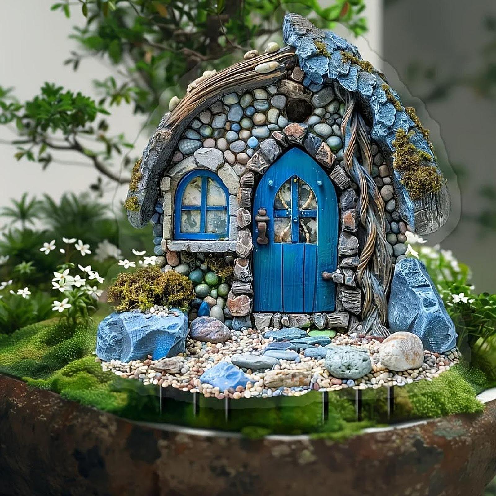 Ev Dekoratif Bahçe Kazığı 2D Y - Bonsai Garden Backyard incelemesi ve fiyatı
