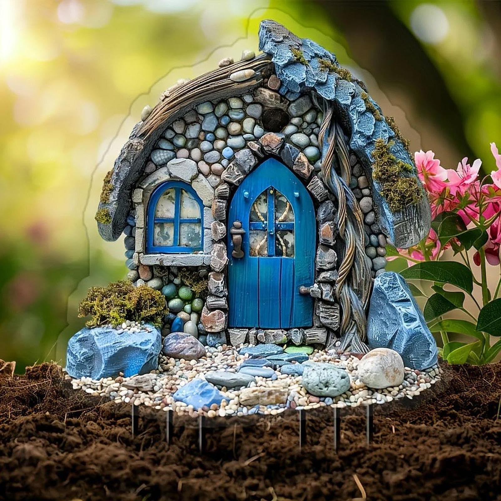 Ev Dekoratif Bahçe Kazığı 2D Y - Bonsai Garden Backyard incelemesi ve fiyatı