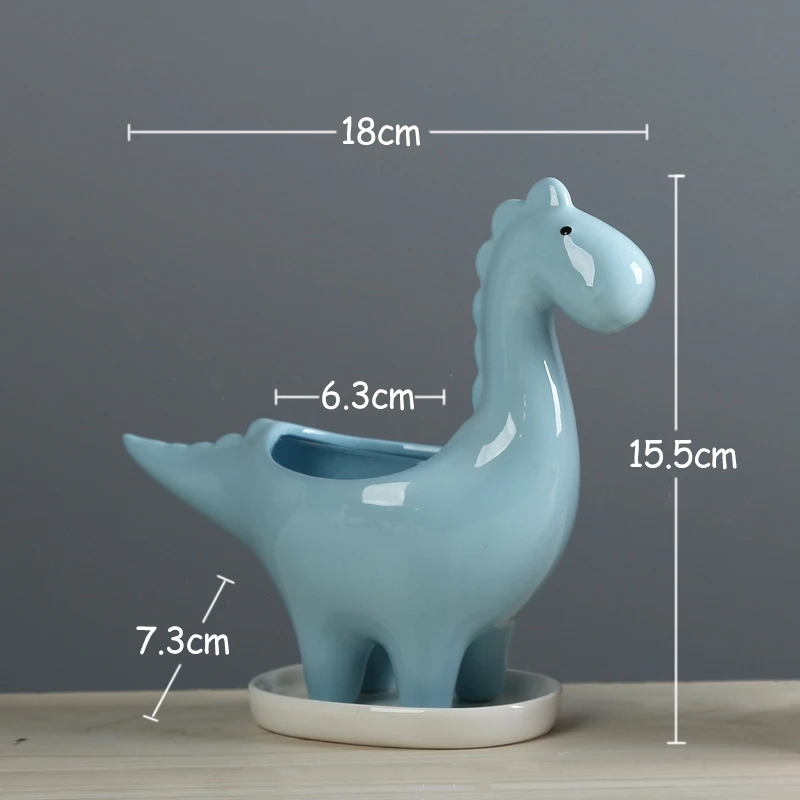 Seramik Karikatür Dinozor Ekic - Japanese Garden Bonsai incelemesi ve fiyatı