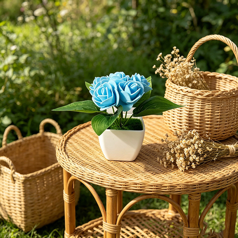 4 adet yapay 6 gül simülasyonu - Bonsai Garden Shop incelemesi ve fiyatı