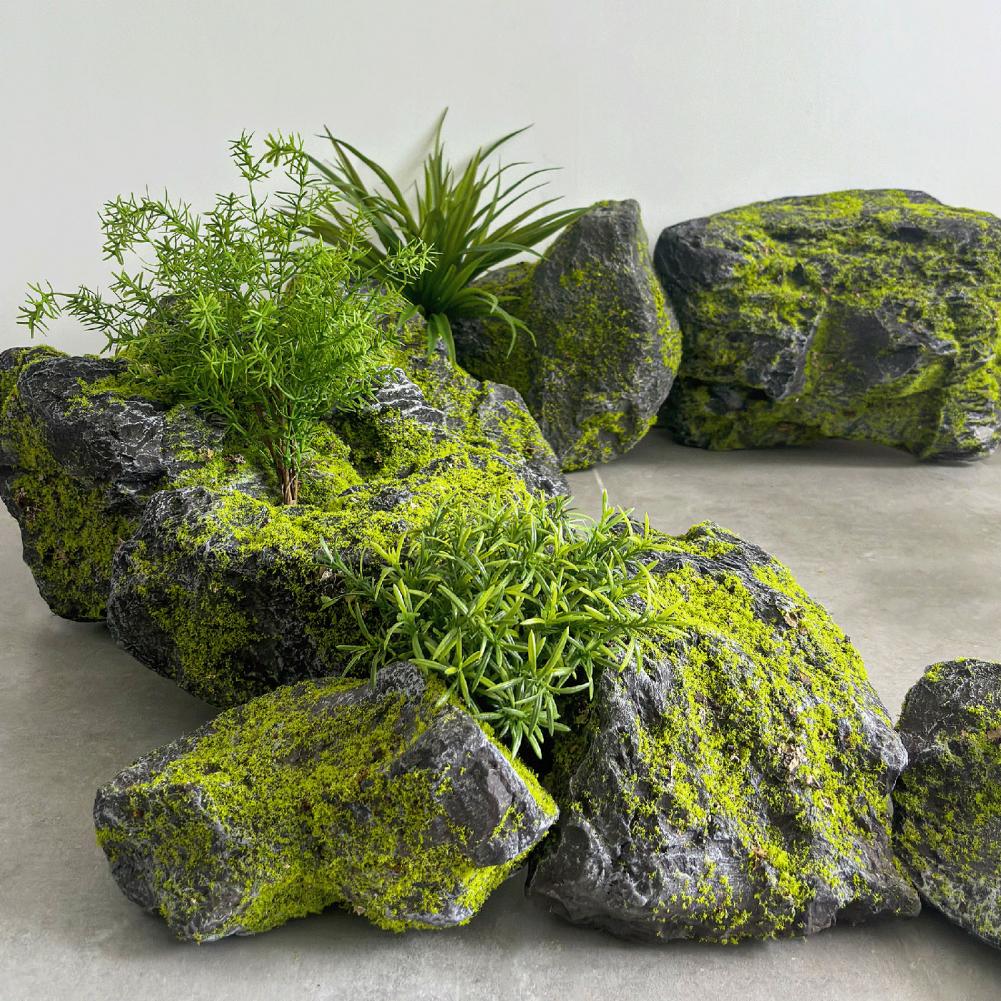 Peyzaj için Yapay Yosunlu Kaya - Bonsai Garden Backyard incelemesi ve fiyatı