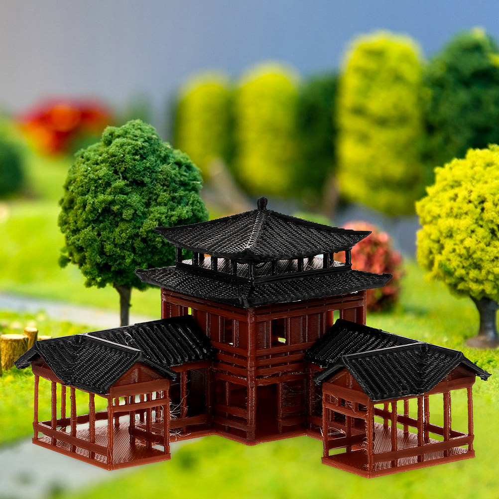 Minyatür Pagoda Heykeli Detayl - Japanese Garden Bonsai incelemesi ve fiyatı