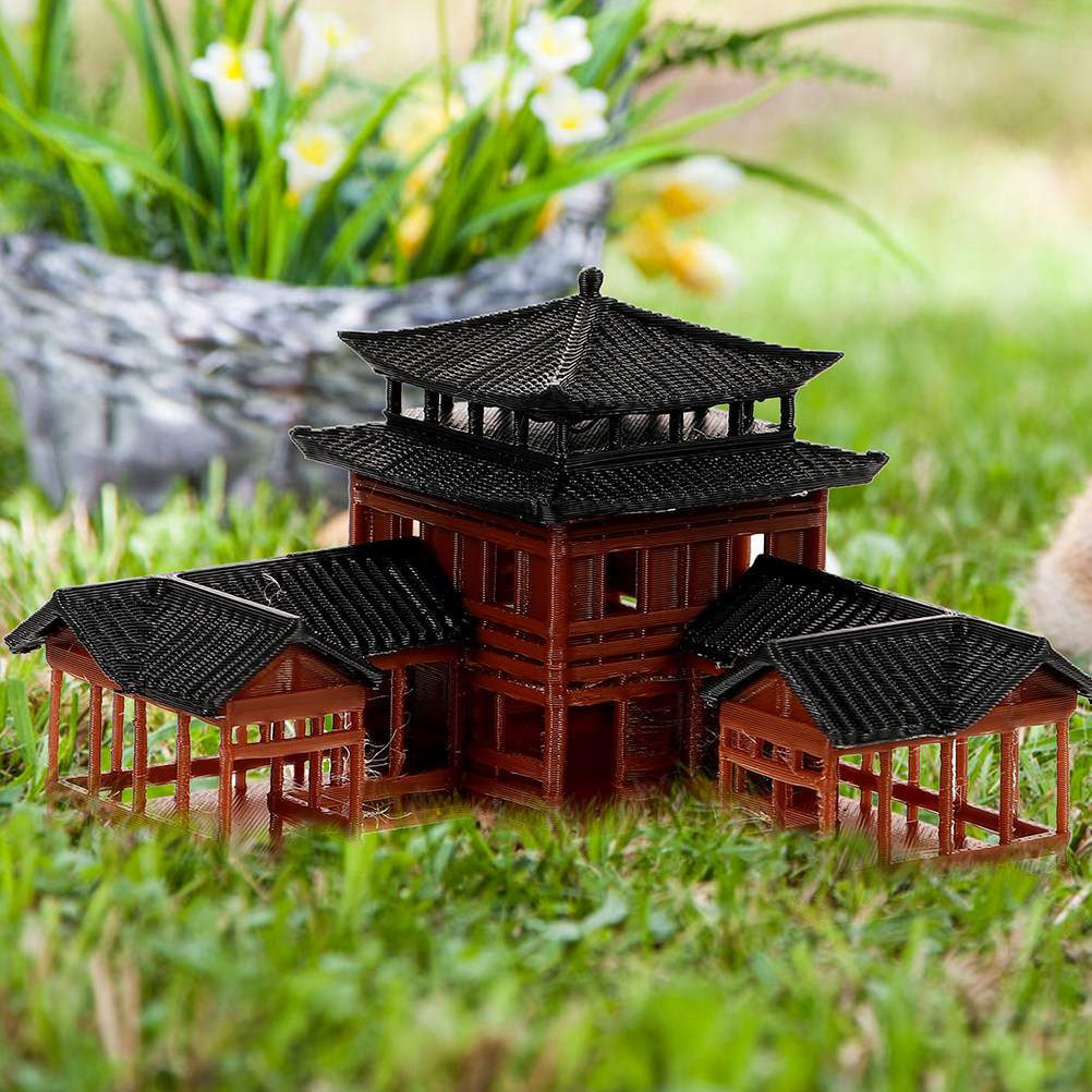 Minyatür Pagoda Heykeli Detayl - Japanese Garden Bonsai incelemesi ve fiyatı