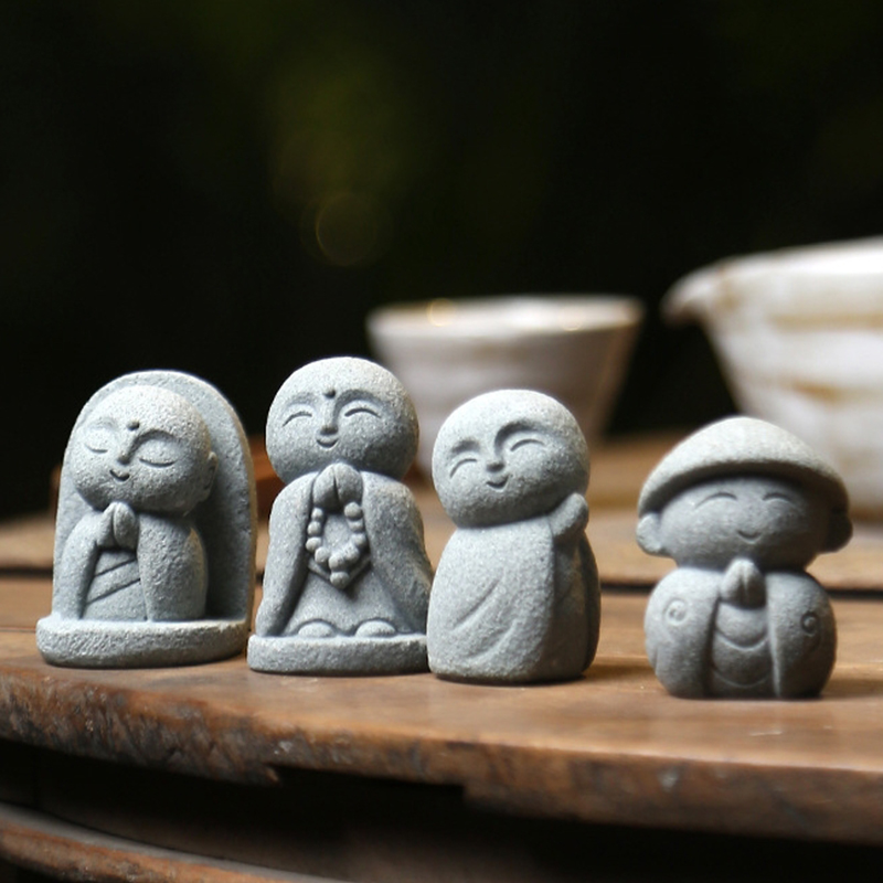 Sevimli Küçük Jizo Heykeli Fig - Japanese Garden Bonsai incelemesi ve fiyatı