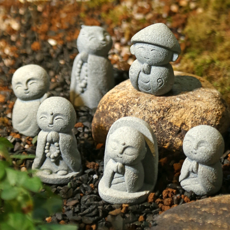 Sevimli Küçük Jizo Heykeli Fig - Japanese Garden Bonsai incelemesi ve fiyatı